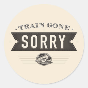 Trein weg sorry. stickers