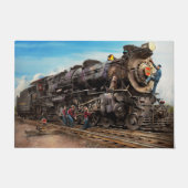 Trein - Werken aan de spoorweg 1930 Deurmat (Voorkant)