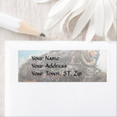 Trein - Werken aan de spoorweg 1930 Etiket (Insitu)