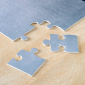 Trein Winter Sinterklaas Kerstmis Legpuzzel (Zijkant)