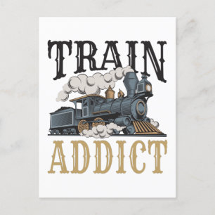 Treinadviseur model spoorweg baanbreker briefkaart