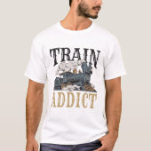 Treinadviseur model spoorweg baanbreker t-shirt (Voorkant)