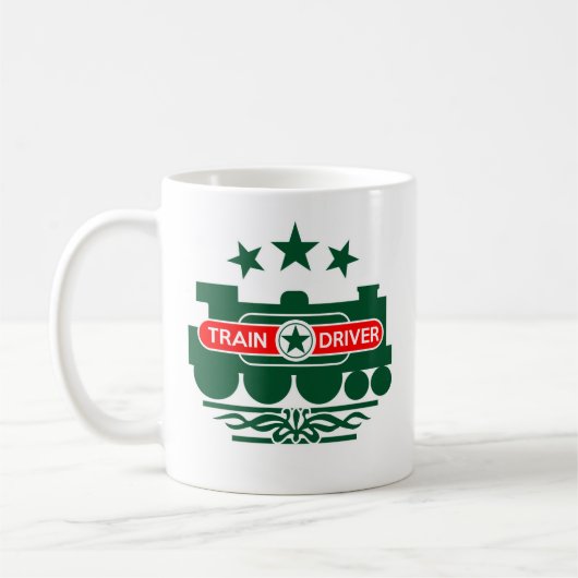 Treinbestuurder Koffiemok (Links)