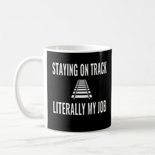 Treinbestuurder Koffiemok (Links)