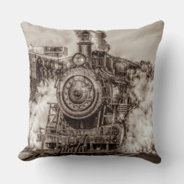 Treinbestuurder met 6-7 Afbeeldingen Kussen