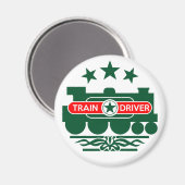 Treinbestuurder, treinbestuurder magneet (Voorkant / Achterkant)