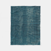 Treinblauwdruk I Fleece Deken (Voorkant)