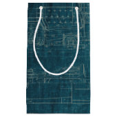 Treinblauwdruk I Klein Cadeauzakje (Voorkant)