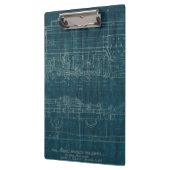 Treinblauwdruk I Klembord (Links)