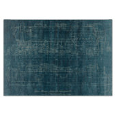 Treinblauwdruk I Snijplank (Voorkant)