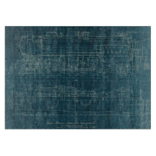 Treinblauwdruk I Snijplank