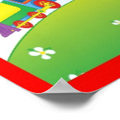 Treinboeien Alle namen Kunstruimte Decor Poster (Hoek)