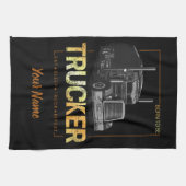 Treinboor bestemd om de bestuurder  te zijn van de theedoek (Horizontaal)