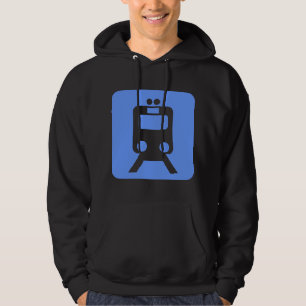 Treinbord - Babyblauw Hoodie