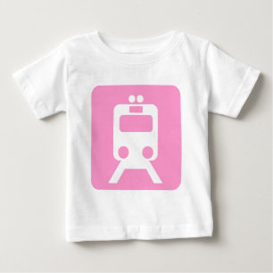 Treinbord - Roze