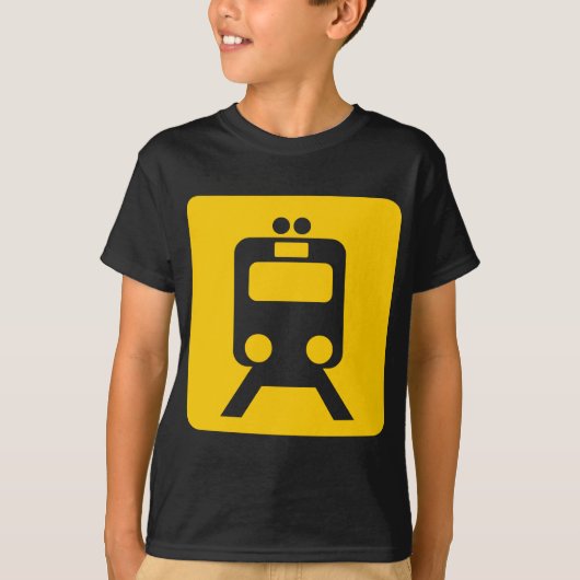 Treinbord - t-shirt (Voorkant)