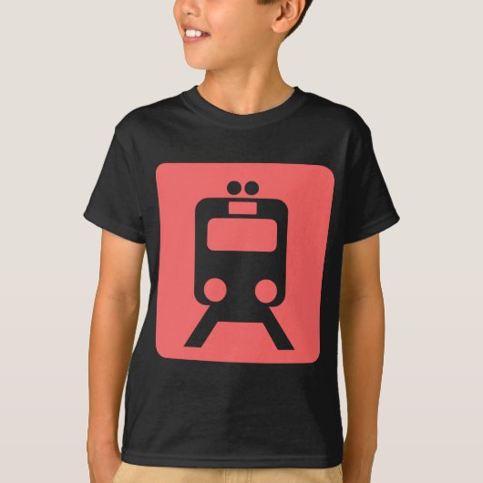 Treinbord - t-shirt (Voorkant)