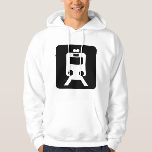 Treinbord - Zwart Hoodie