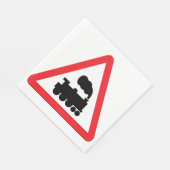 Treinbordpapier Napkins Servet (Hoek)