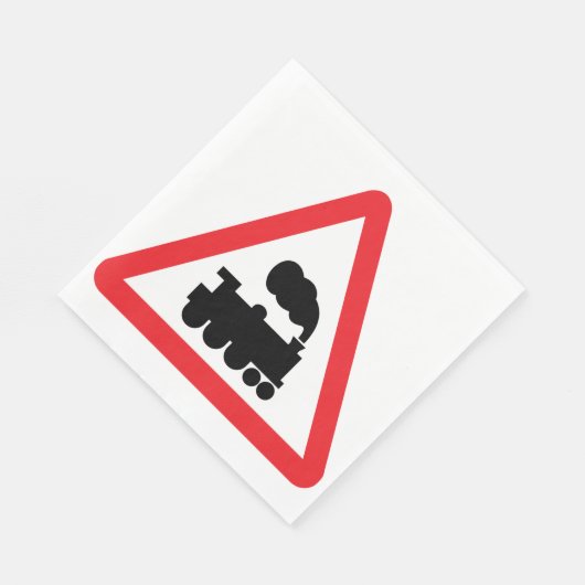 Treinbordpapier Napkins Servet (Hoek)