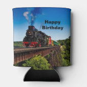  treinbrug foto Verjaardag Blikjeskoeler (Achterkant)