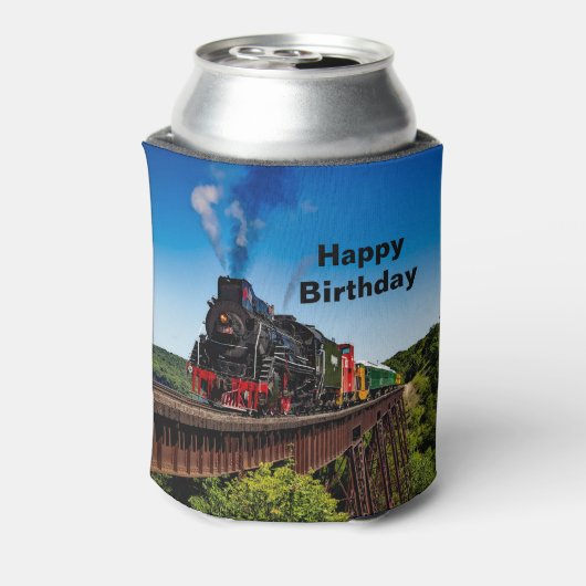  treinbrug foto Verjaardag Blikjeskoeler (Blikje Achterkant)