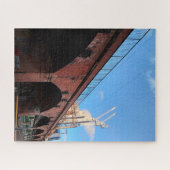 Treinbrug Legpuzzel (Horizontaal)