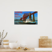 treinbrug poster (Keuken)