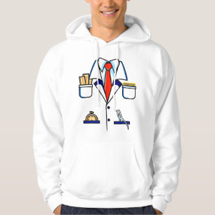 Treinconducteur Kostuum Mannen Vrouwen Kinderen Jo Hoodie