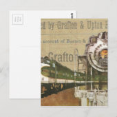  treindienstleiding briefkaart (Voorkant / Achterkant)