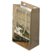  treindienstleiding klein cadeauzakje (Achterkant Gekanteld)