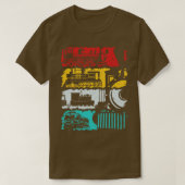 treindienstleiding locomotiv t-shirt (Design voorkant)