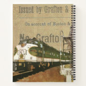 treindienstleiding notitieboek (Achterkant)