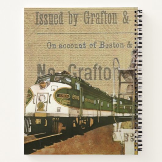 treindienstleiding notitieboek (Achterkant)