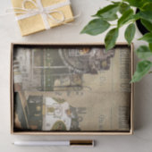  treindienstleiding tissuepapier (Geschenk)