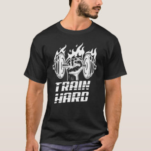 Treindrain hard Gym Workout Bodybuilder Fitness Mo T-shirt
