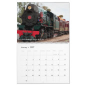 Treinen 2027 kalender (Jan 2027)