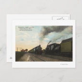 Treinen #4 en #5 Passend Briefkaart (Voorkant / Achterkant)