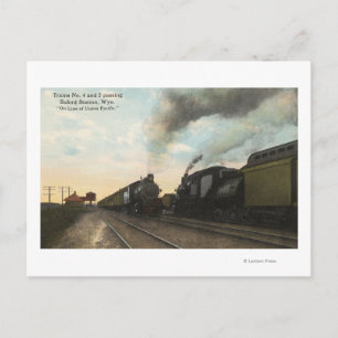 Treinen #4 en #5 Passend Briefkaart