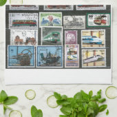 Treinen 4 theedoek (Gevouwen)