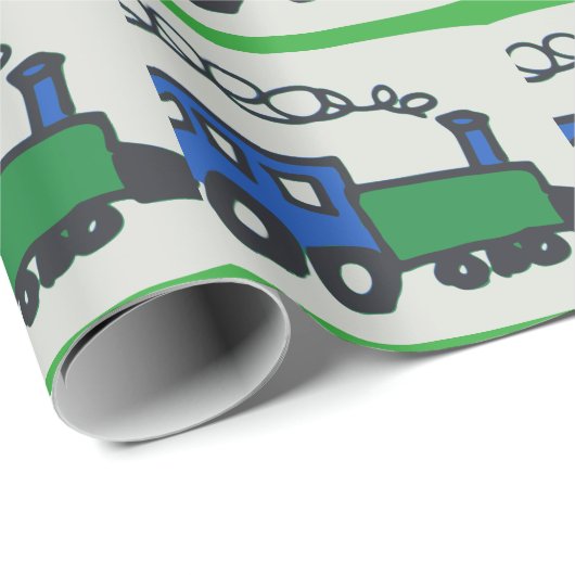 Treinen Cadeaupapier (Rol Hoek)