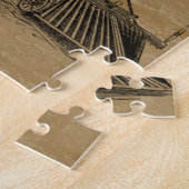  treinen Decoratieve puzzel Legpuzzel (Zijkant)