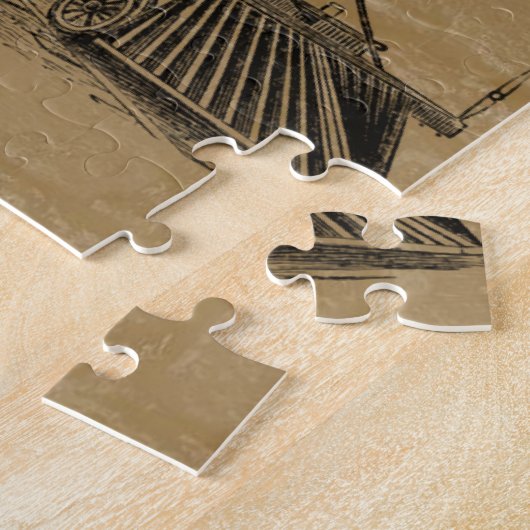  treinen Decoratieve puzzel Legpuzzel (Zijkant)