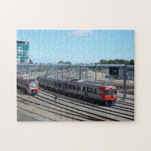 Treinen en sporen — Puzzle Legpuzzel