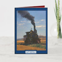 Treinen en sporen - Stomen over de vlakte