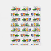 Treinen Fleece Deken (Voorkant)