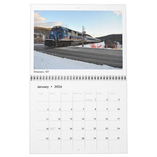 Treinen kalender 2021 (Jan 2026)