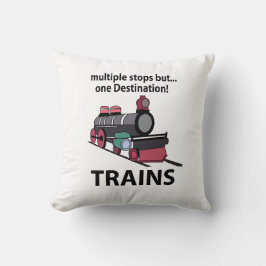 Treinen meerdere haltes maar één bestemming treine kussen