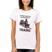 Treinen meerdere haltes maar één bestemming treine