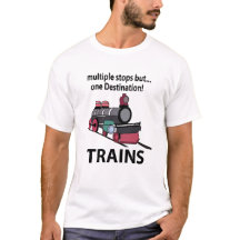 Treinen meerdere haltes maar één bestemming treine